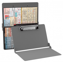 WhiteCoat Clipboard® - Silver Flight Medic Edition